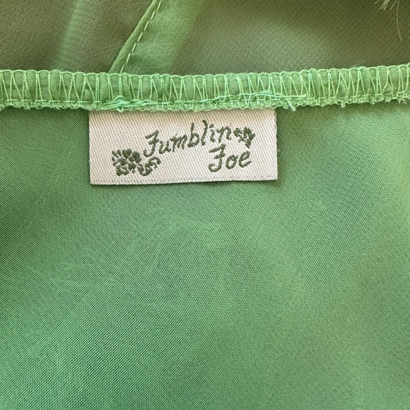 Fumbling Foe sheer tank top - Picture 8 of 9